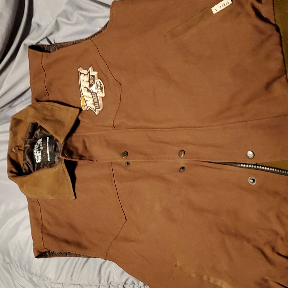 Pro rodeo gear vest NFR Las Vegas 2012